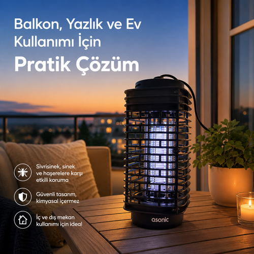 UV Işıklı Elektrikli Sinek Öldürücü